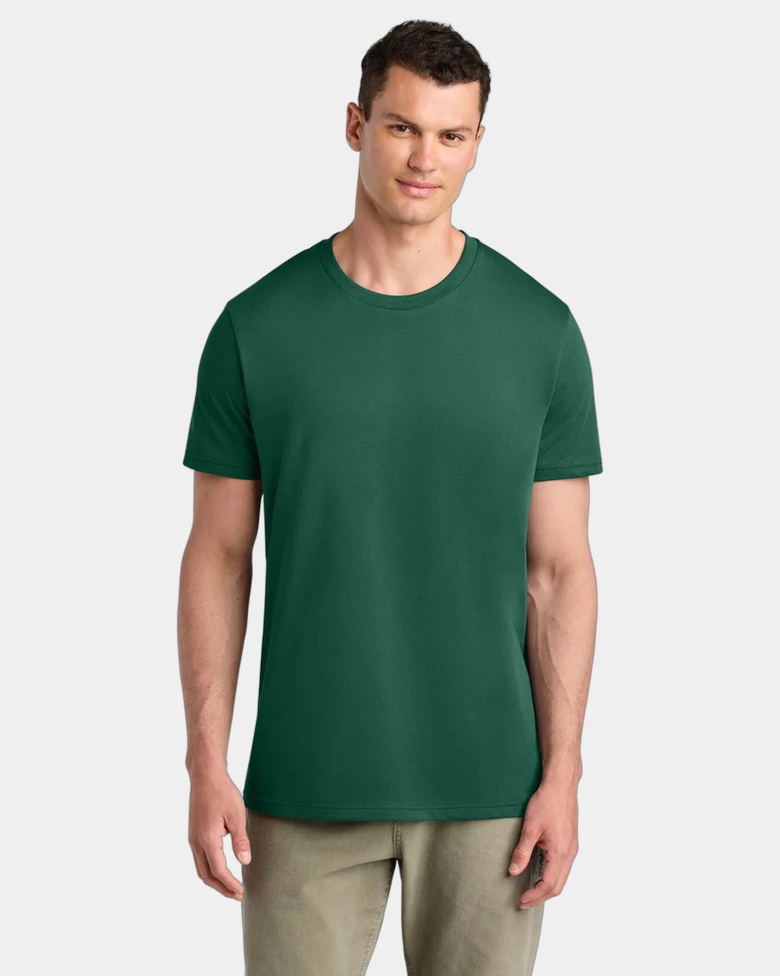 Custom organic cotton Stanley/Stella Crafter Tee - Bottle Green