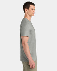 Custom organic cotton Stanley/Stella Crafter Tee - Heather Grey