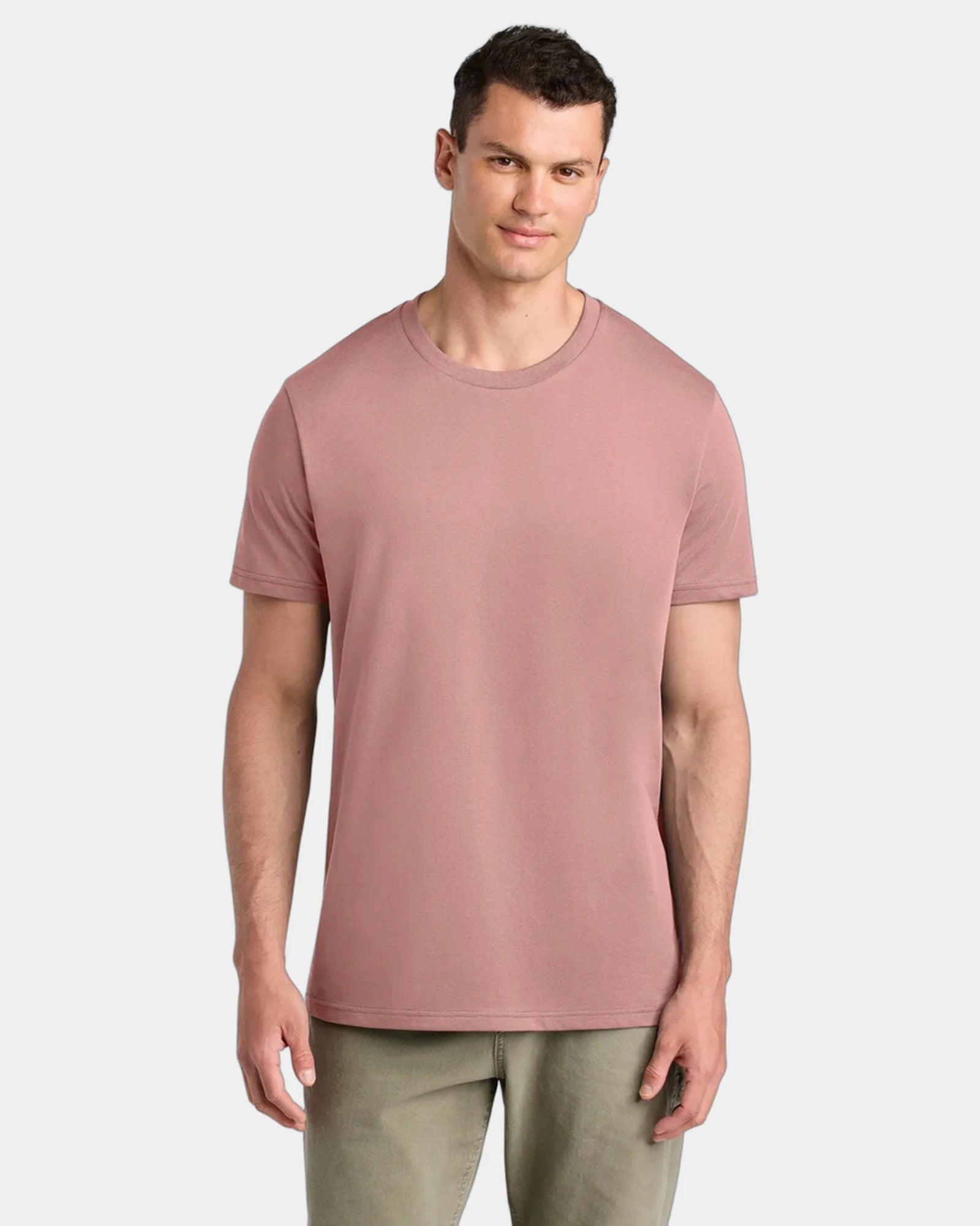 Custom organic cotton Stanley/Stella Crafter Tee - Canyon Pink