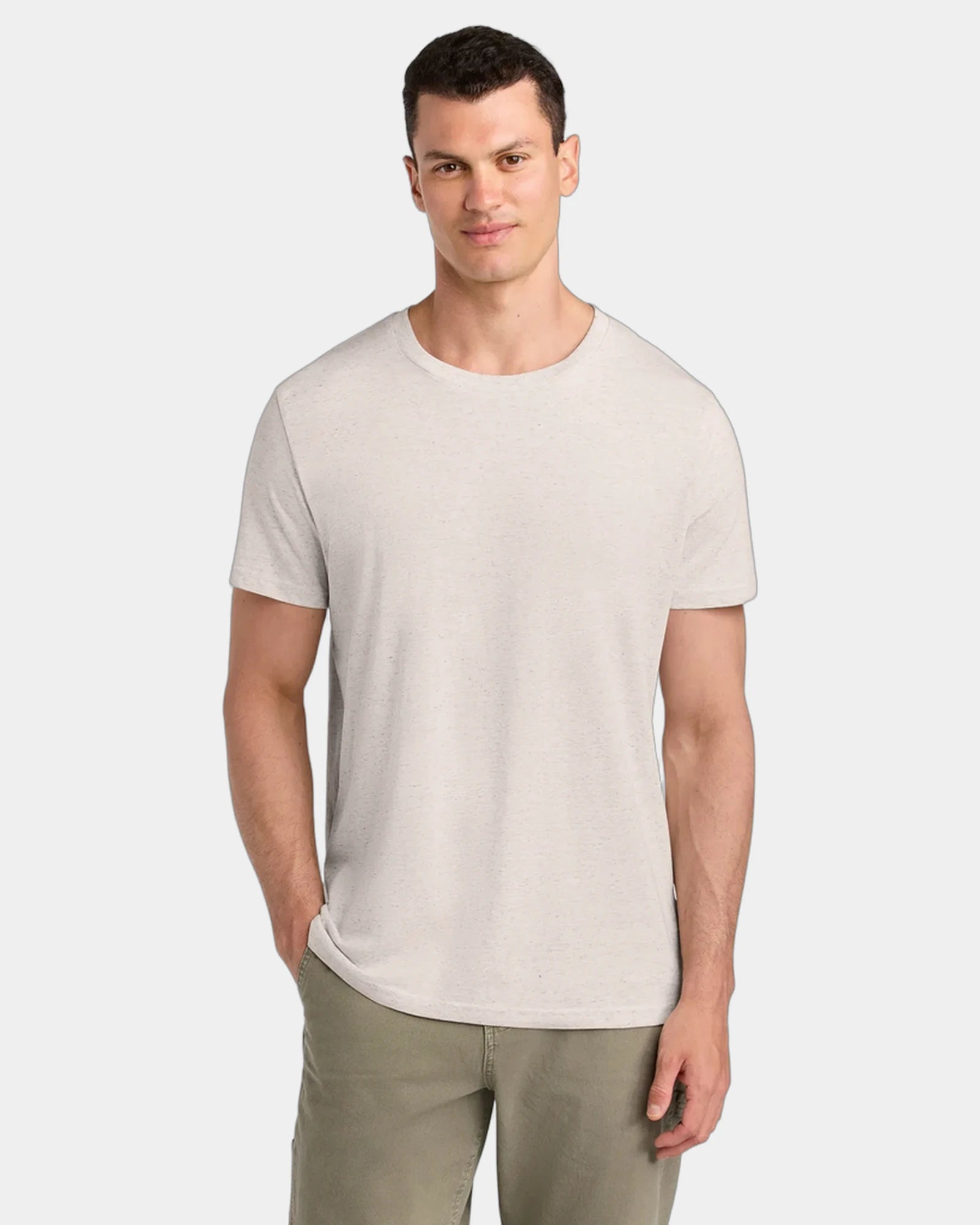 Custom organic cotton Stanley/Stella Crafter Tee - Eco Heather