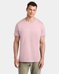 Custom organic cotton Stanley/Stella Crafter Tee - Cotton Pink