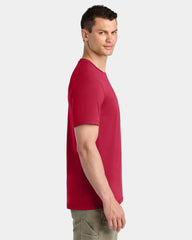 Custom organic cotton Stanley/Stella Crafter Tee - Red