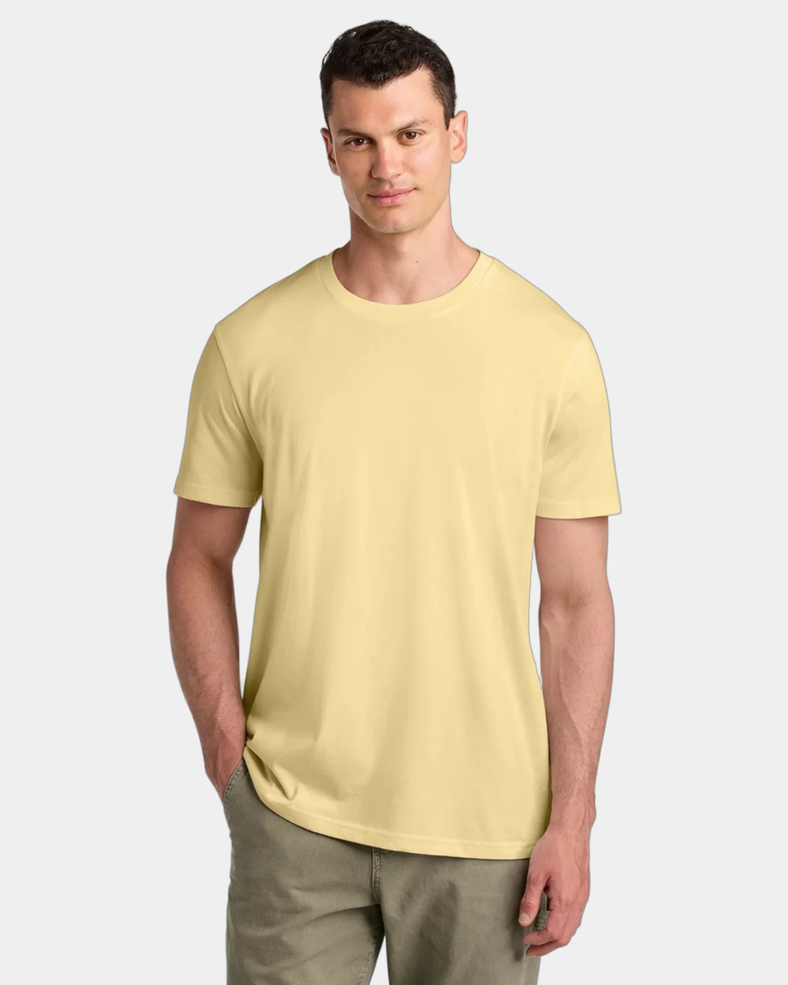 Custom organic cotton Stanley/Stella Crafter Tee - Butter