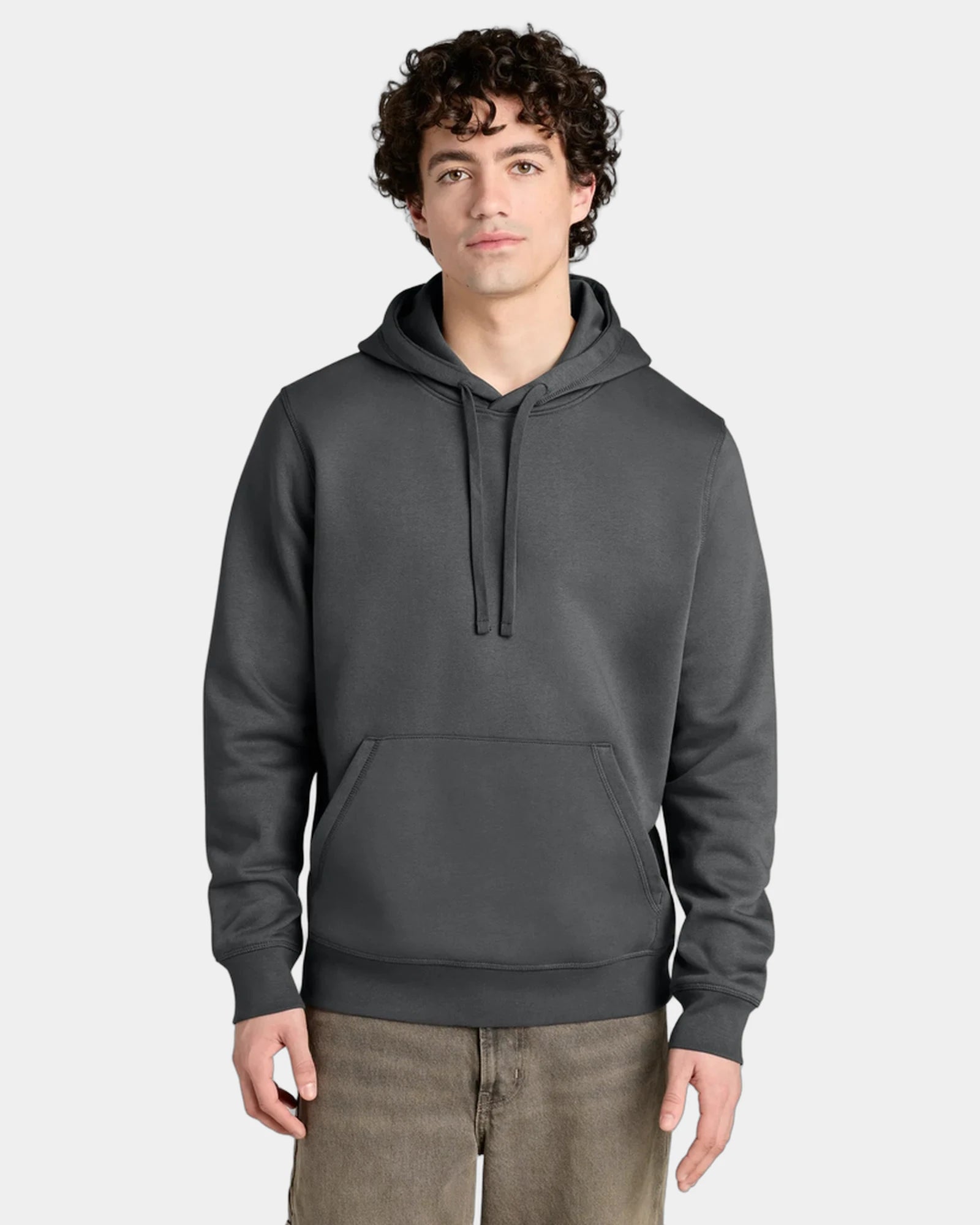 Custom organic cotton Stanley/Stella Drummer 2.0 hoodie - Anthracite