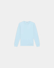 Custom organic cotton Stanley/Stella Roller sweatshirt - Blue Ice
