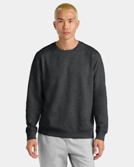 Custom organic cotton Stanley/Stella Roller sweatshirt - Dark Heather Grey