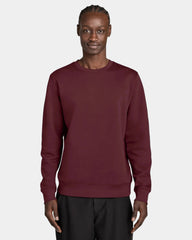 Custom organic cotton Stanley/Stella Roller sweatshirt - Burgundy