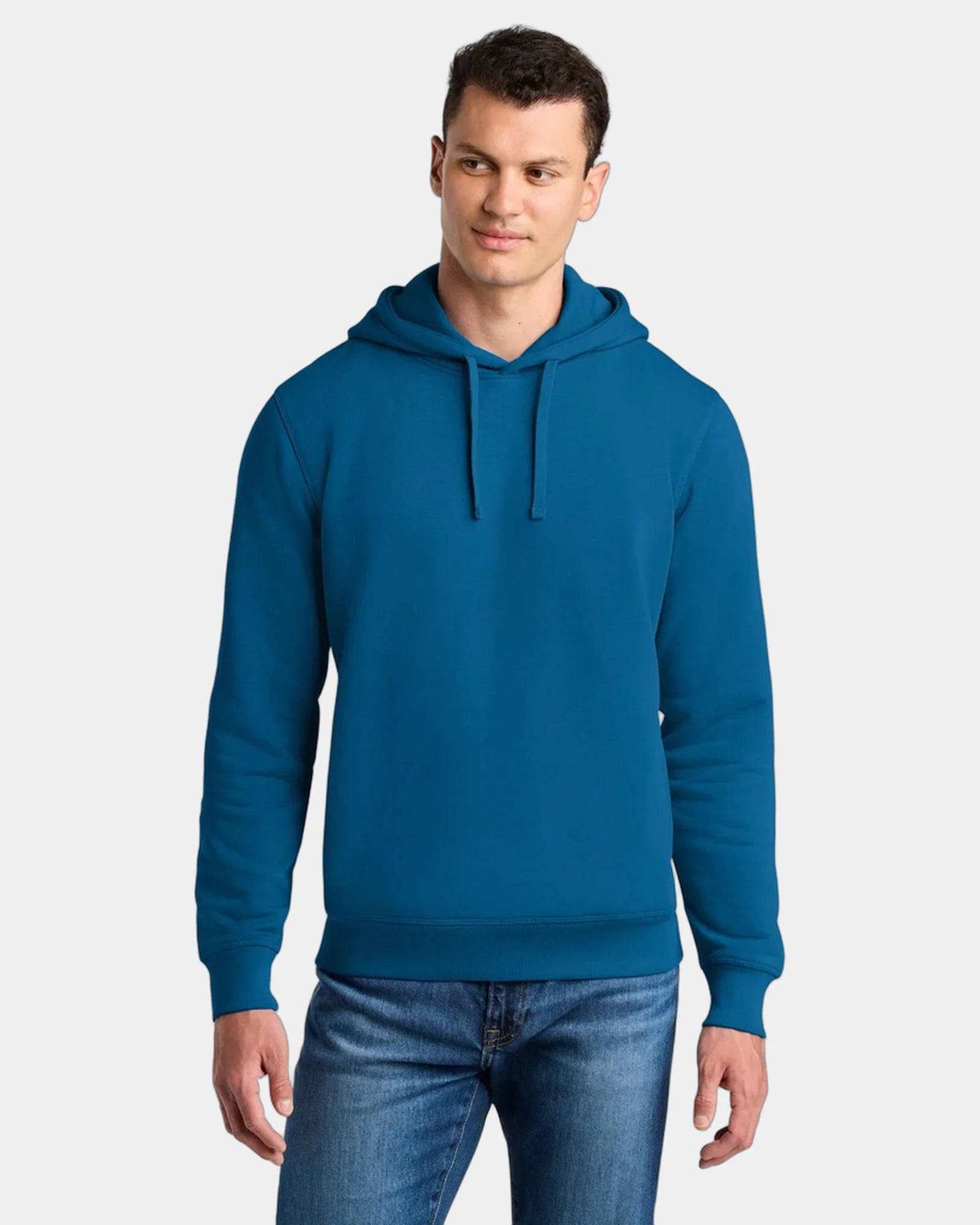 Custom organic cotton Stanley/Stella Sounder hoodie - Royal Blue