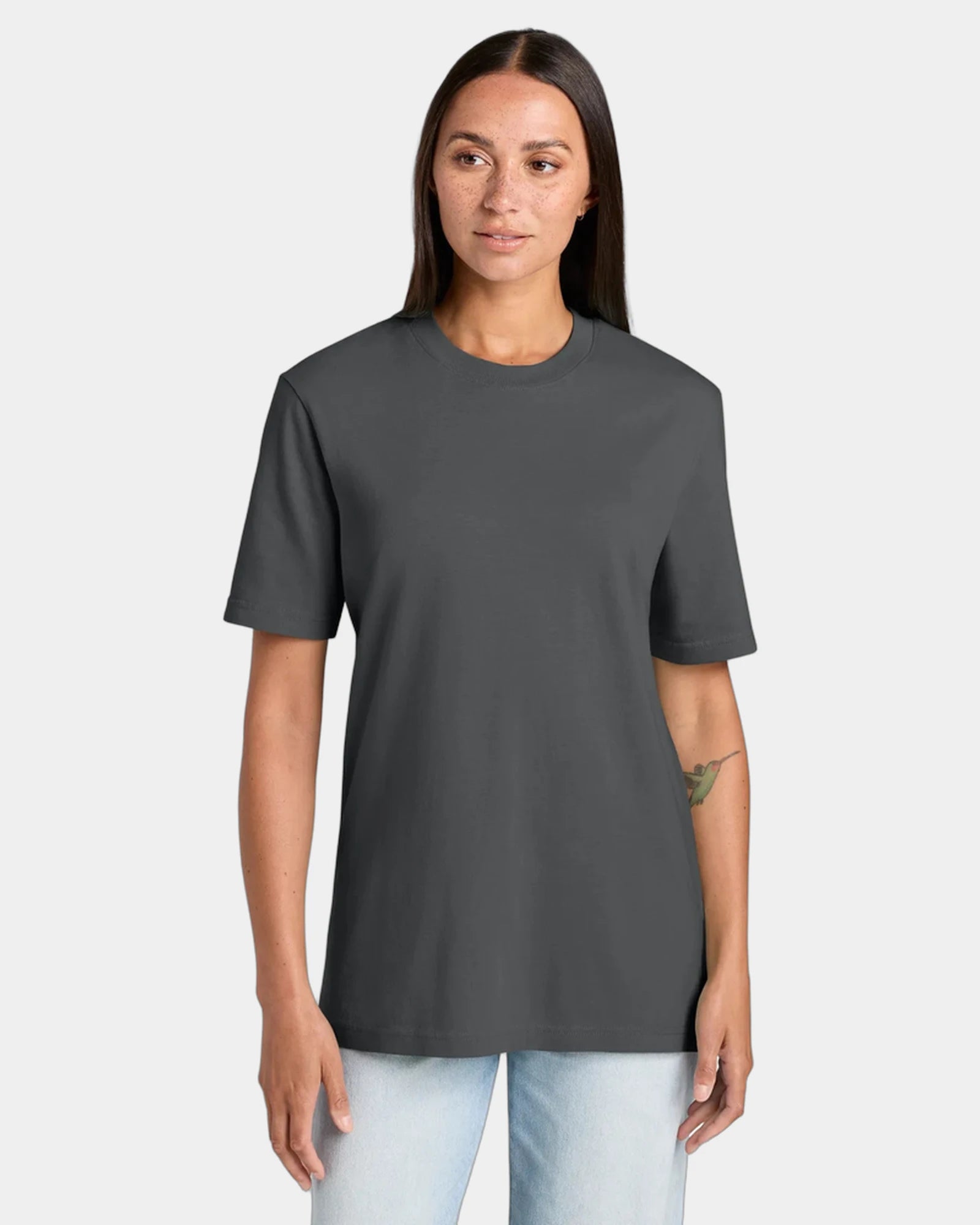 Custom organic cotton tee Stanley/Stella Sparker 2.0 - Anthracite