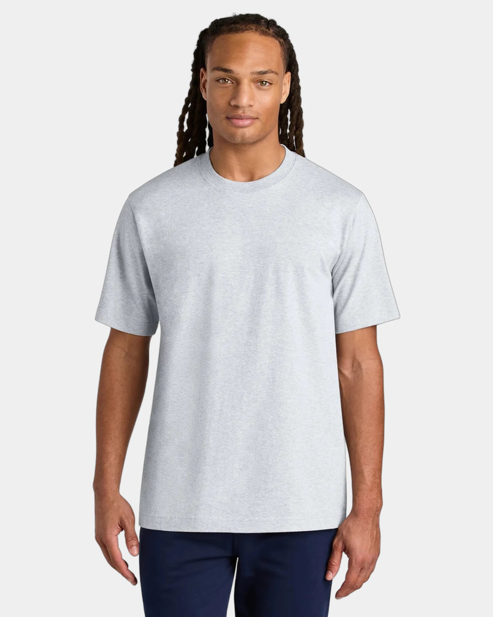 Custom organic cotton tee Stanley/Stella Freestyler - Cool Heather Grey