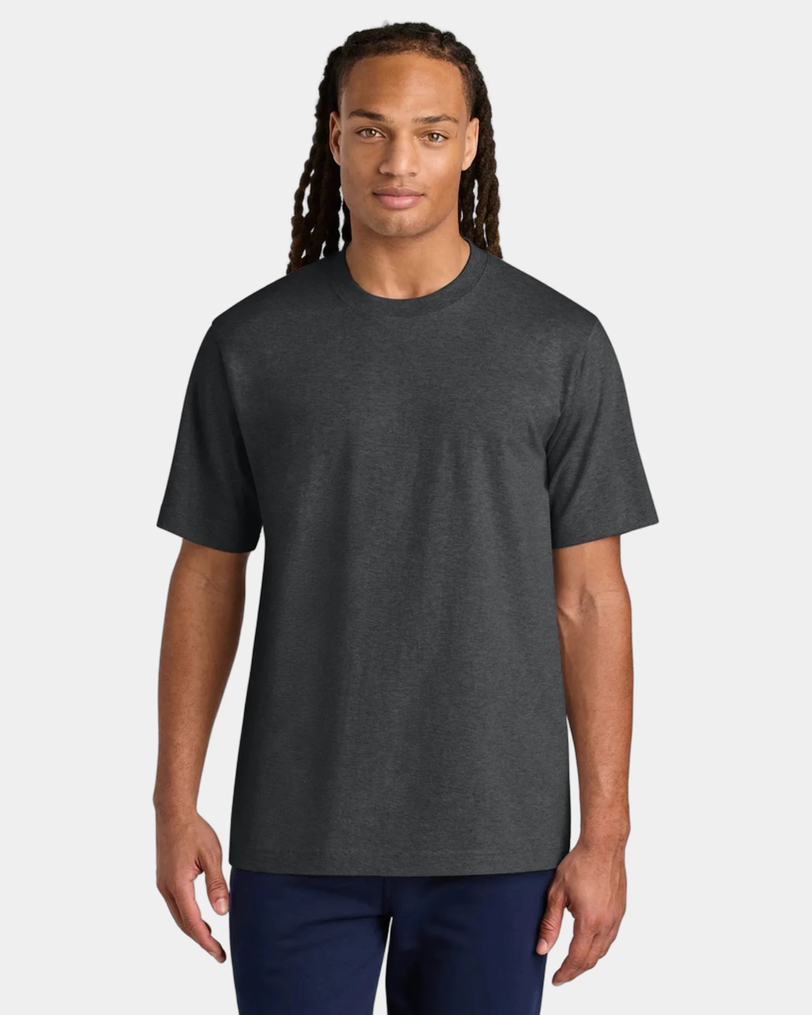Custom organic cotton tee Stanley/Stella Freestyler - Dark Heather Grey