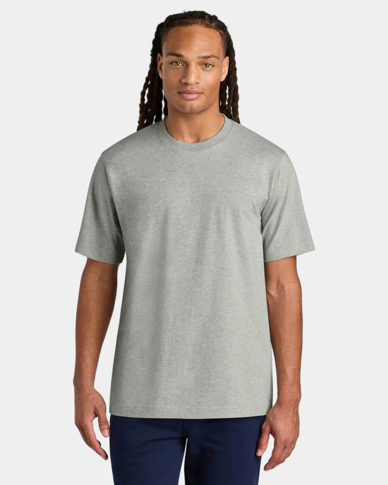Custom organic cotton tee Stanley/Stella Freestyler - Heather Grey