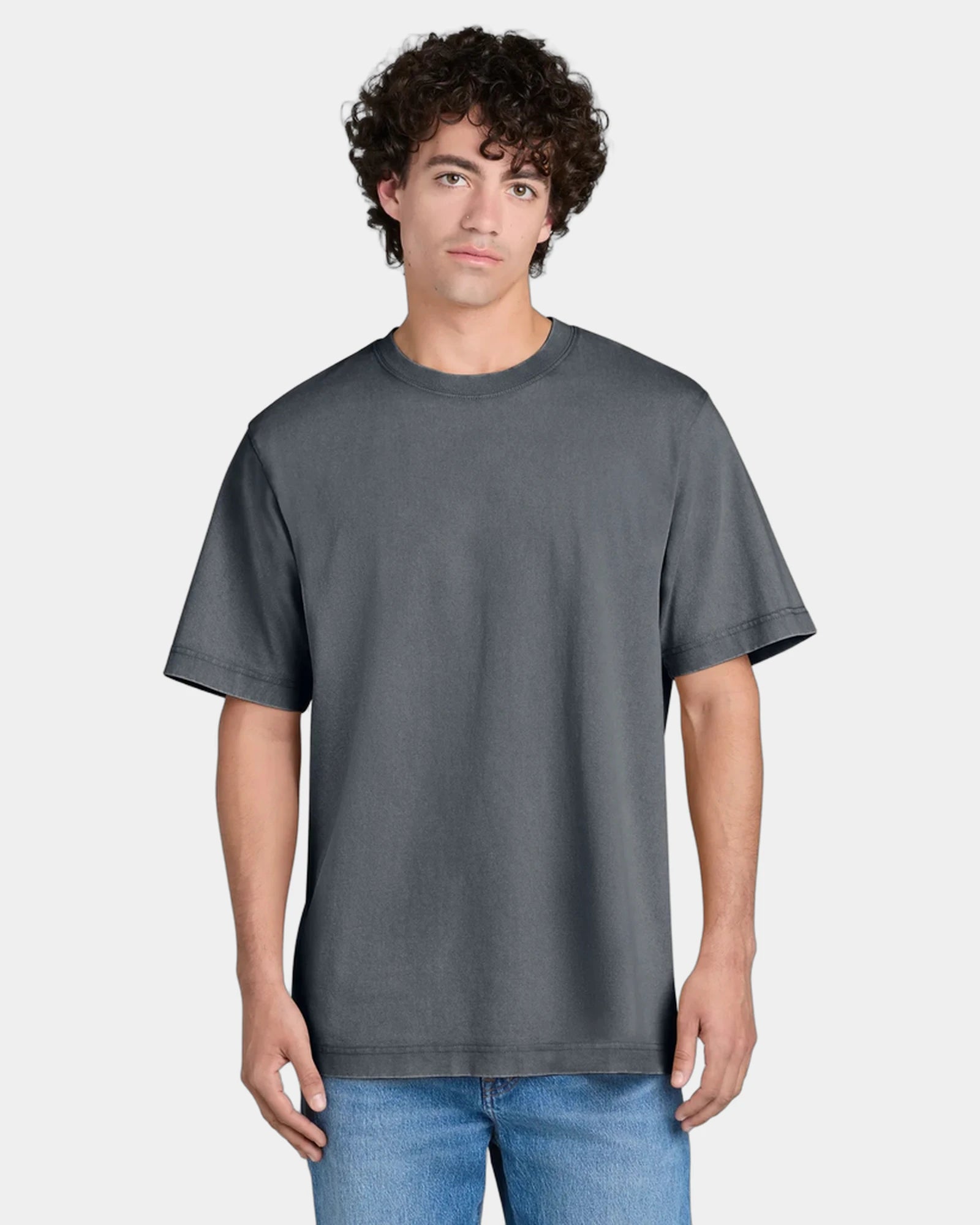 Custom organic cotton Stanley/Stella Freestyler Vintage - G. Dyed Anthracite