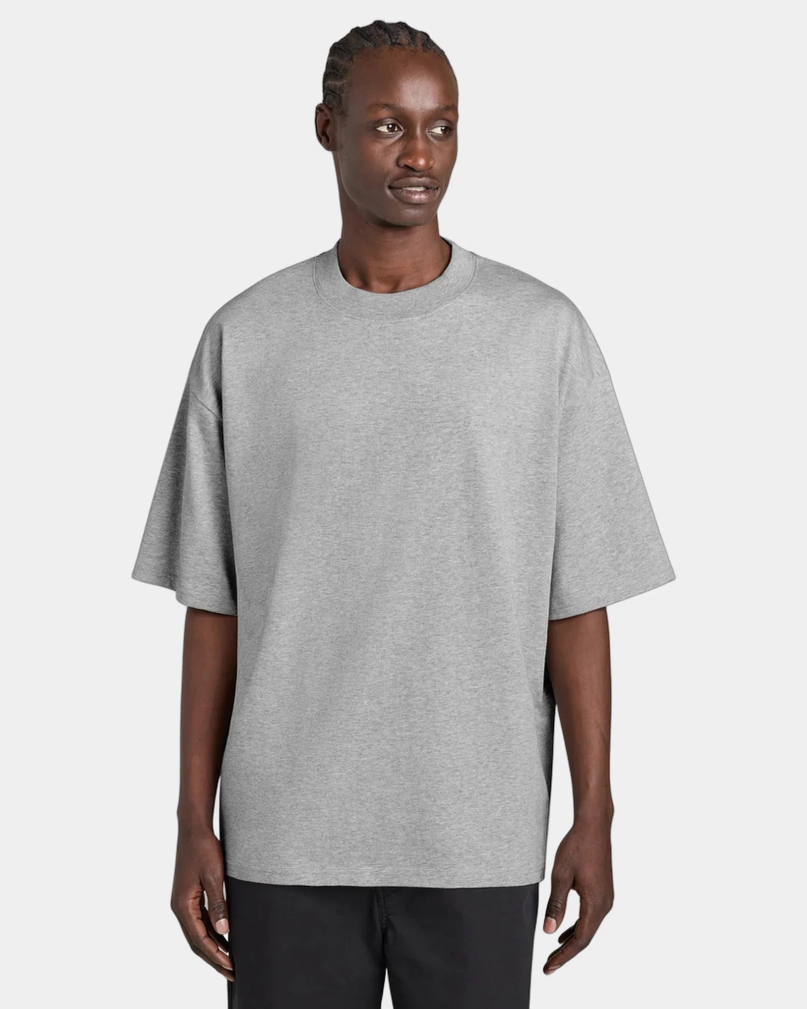Custom organic cotton Stanley/Stella Blaster 2.0 tee - Heather Grey