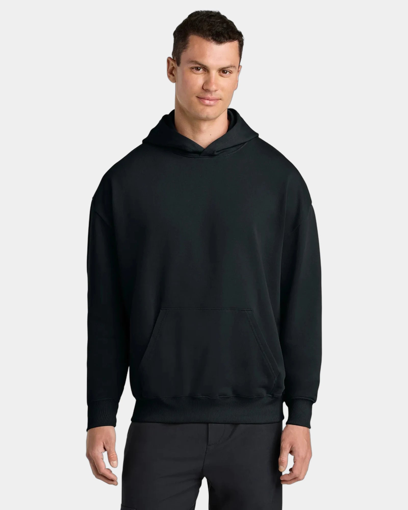Custom organic cotton hoodie Stanley/Stella Cooper - Black