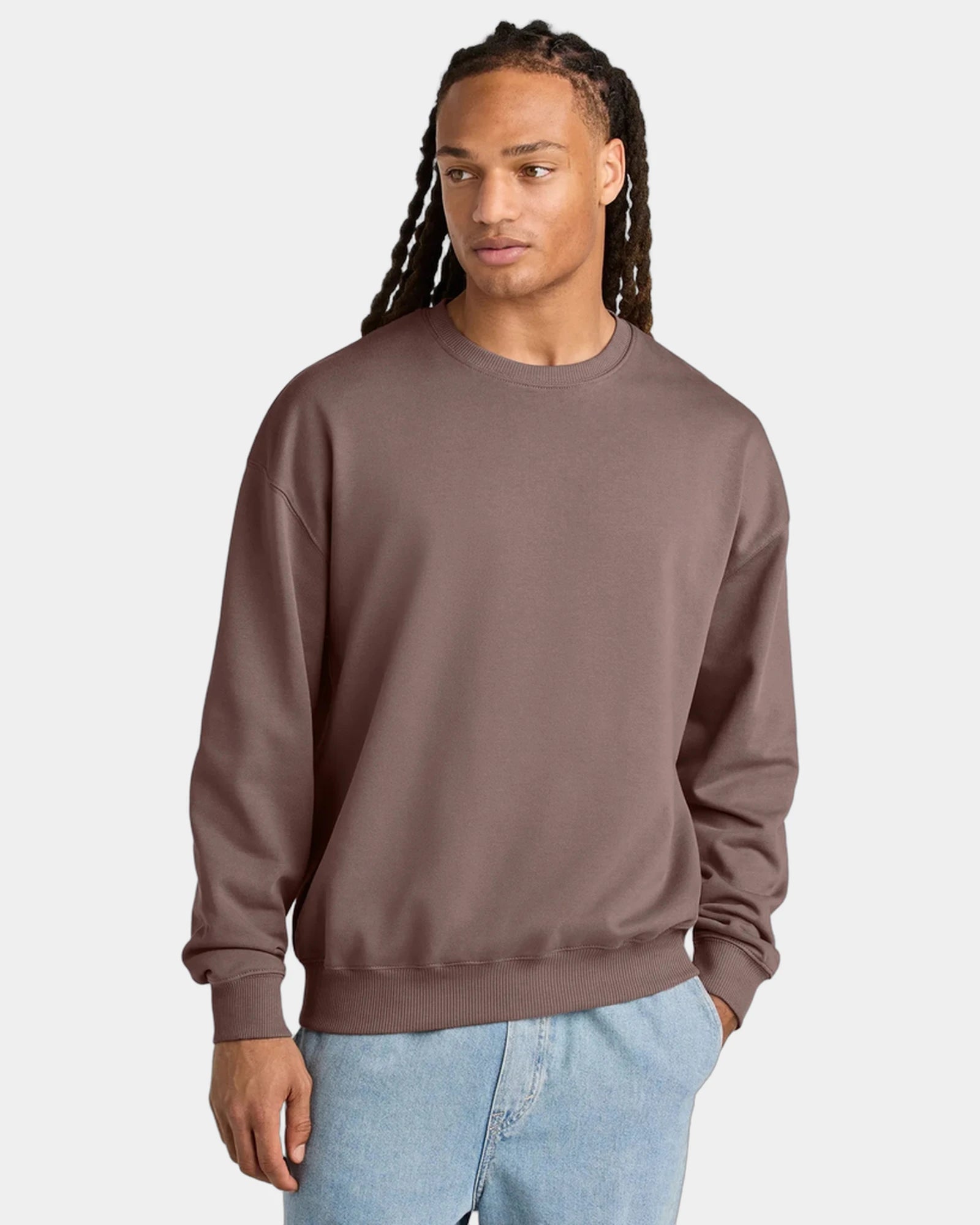 Custom organic cotton Stanley/Stella Ledger sweatshirt - Kaffa Coffee