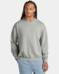 Custom organic cotton Stanley/Stella Ledger sweatshirt - Heather Grey