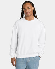 Custom organic cotton Stanley/Stella Ledger sweatshirt - White
