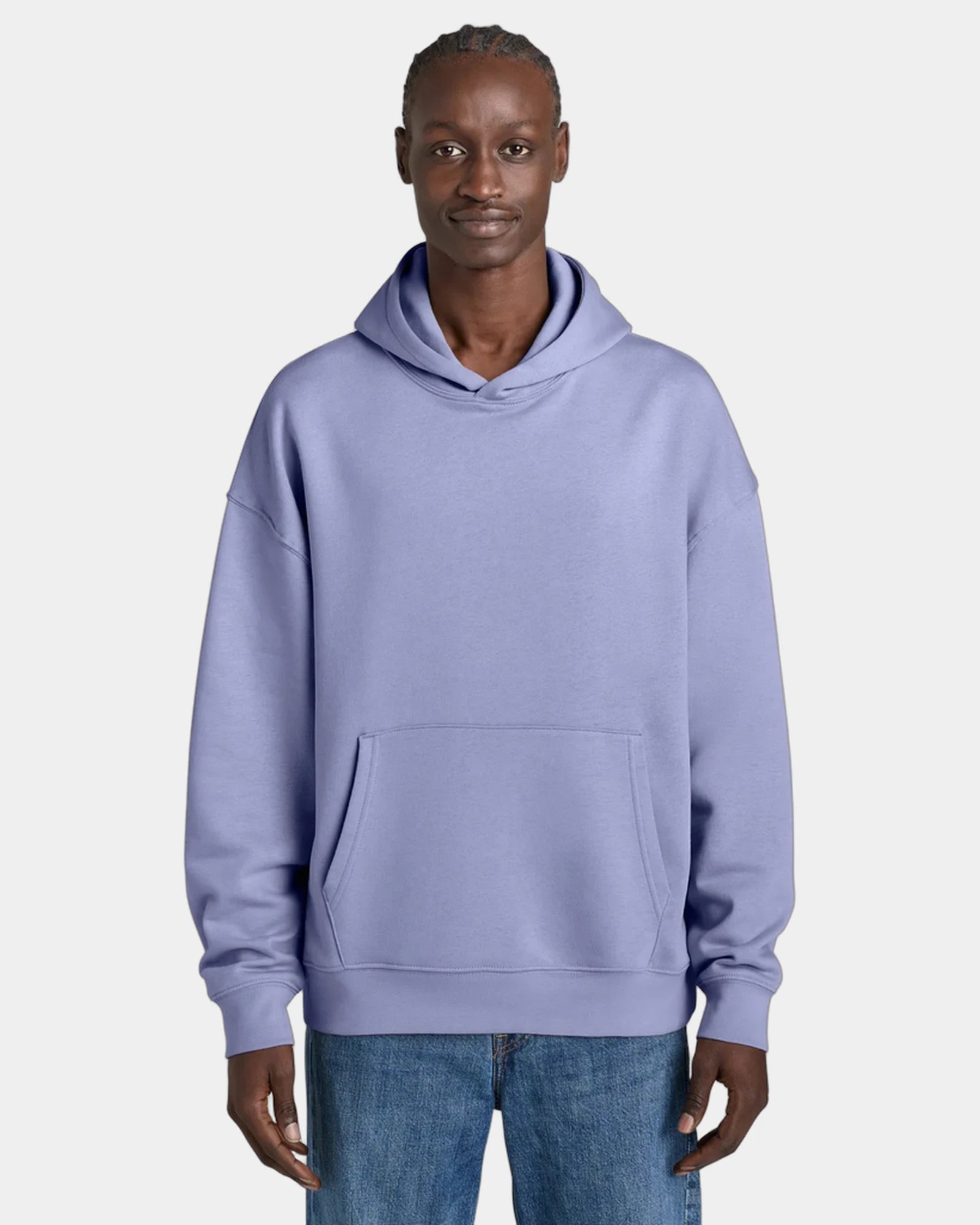 Custom organic cotton Stanley/Stella Chaser hoodie - Violet
