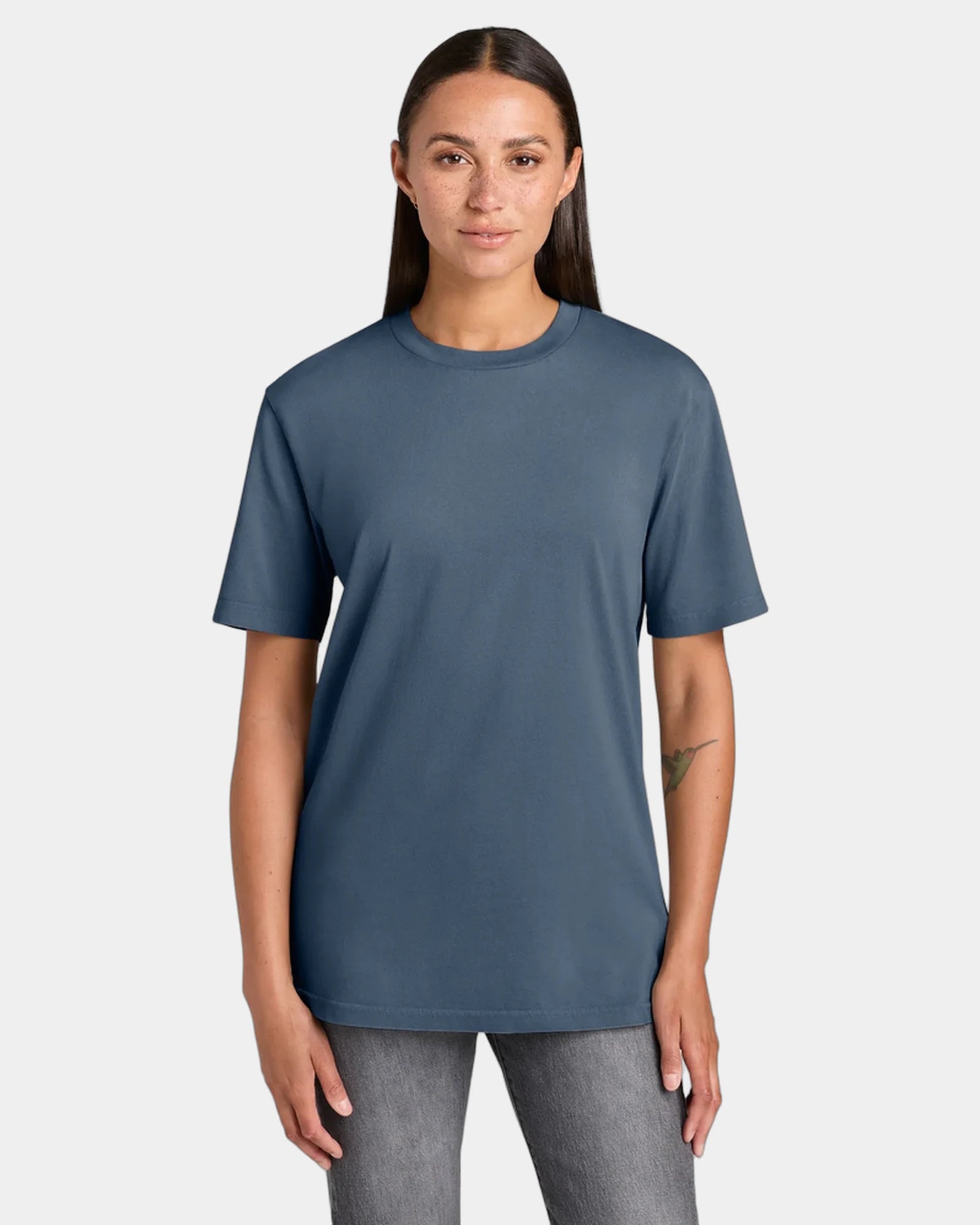 Custom organic cotton Stanley/Stella Creator 2.0 tee - G. Dyed Deep Teal