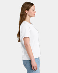 Custom organic cotton Stanley/Stella Muser women's tee - White
