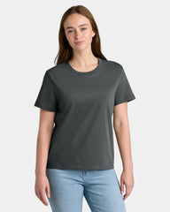 Custom organic cotton Stanley/Stella Muser women's tee - Anthracite