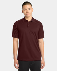 Custom polyester polo Sport-Tek Dry Zone Raglan - Maroon