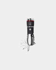 Custom stainless steel multi-tool with flashlight - Black