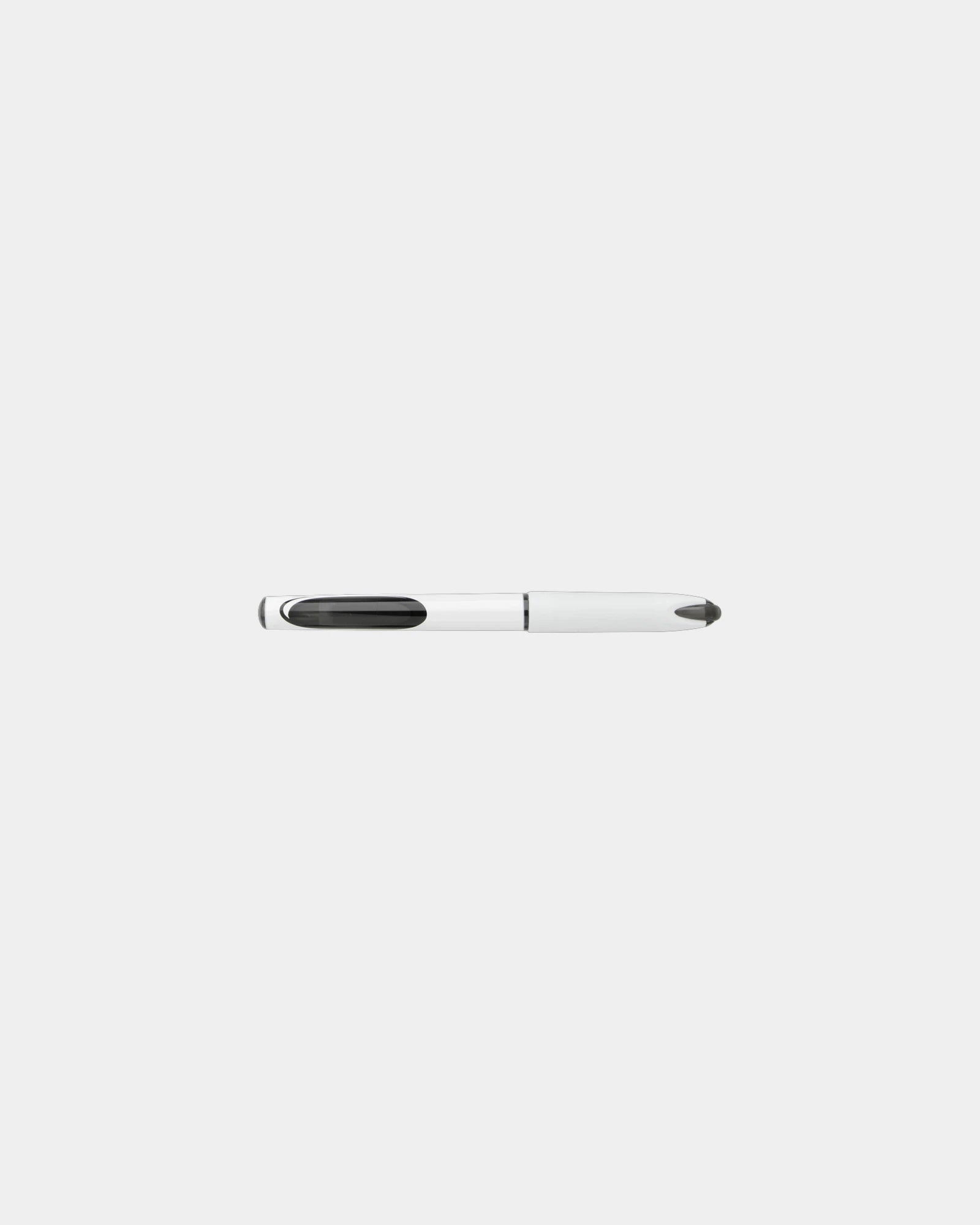 Custom BIC Triumph 537R .7mm fine-point pen - White/Black Ink
