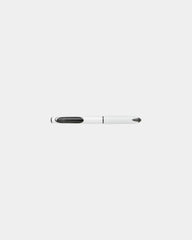 Custom BIC Triumph 537R .7mm fine-point pen - White/Black Ink