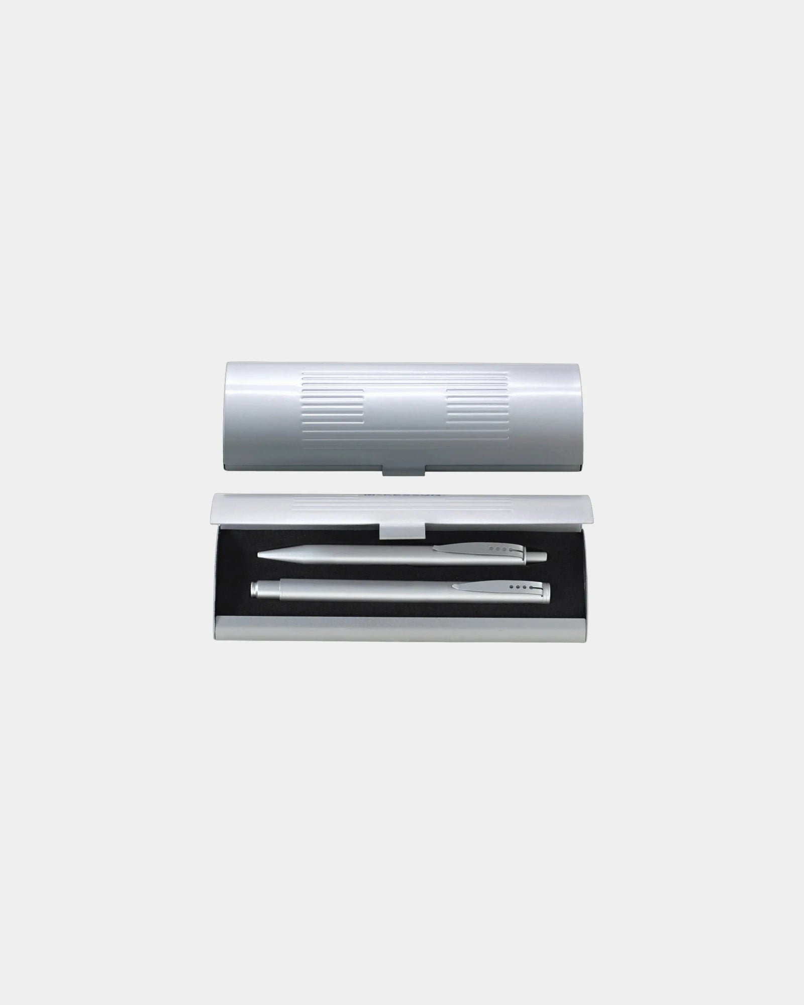 Custom metal pen box with foam insert display case - 1
