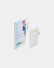 Custom FSC-certified sticky note memo pad, 25 sheets - White