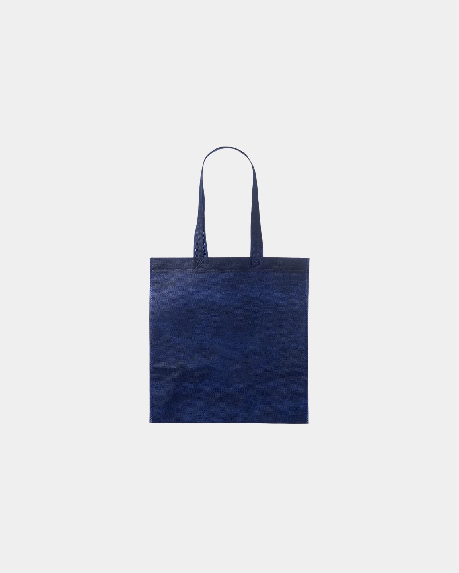 Custom non-woven tote bag 13.5" x 14.5" polypropylene - Navy Blue