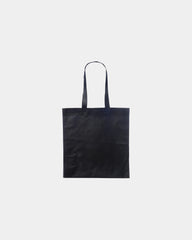 Custom non-woven tote bag 13.5" x 14.5" polypropylene - Black