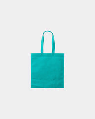 Custom non-woven tote bag 13.5" x 14.5" polypropylene - Teal