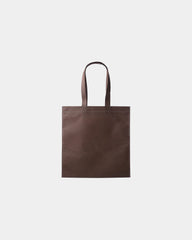 Custom non-woven tote bag 13.5" x 14.5" polypropylene - Brown