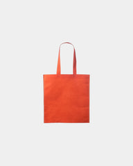Custom non-woven tote bag 13.5" x 14.5" polypropylene - Orange