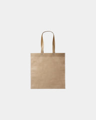 Custom non-woven tote bag 13.5" x 14.5" polypropylene - Khaki