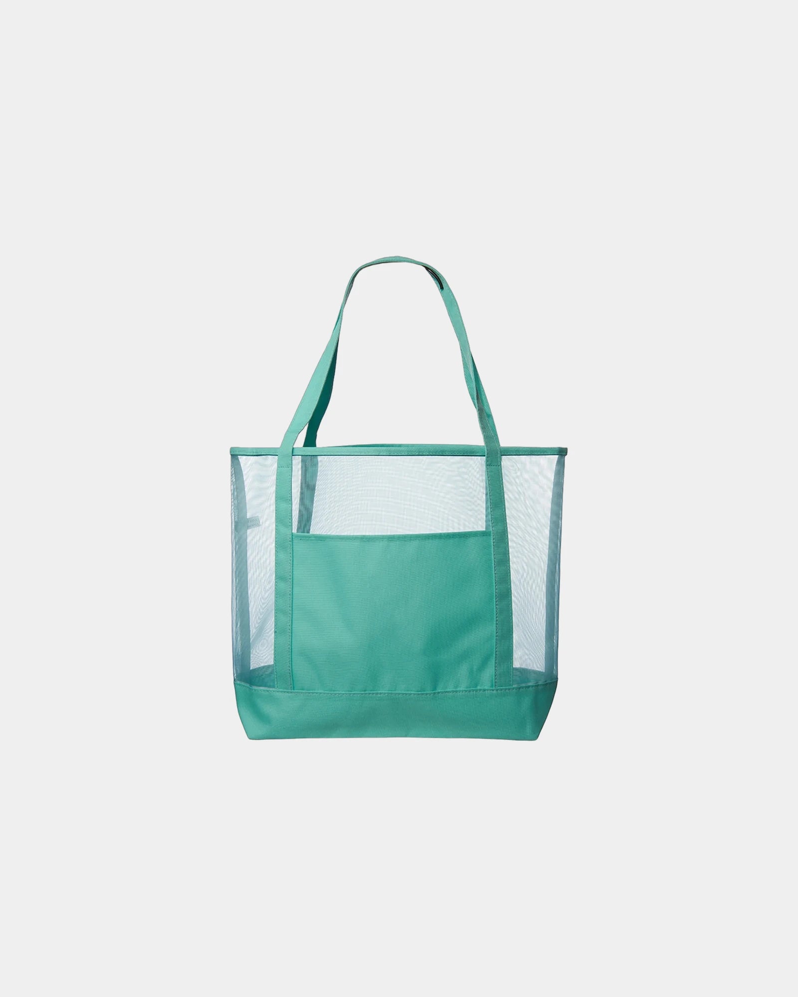 Custom mesh beach bag with carrying handles, 19" - 4