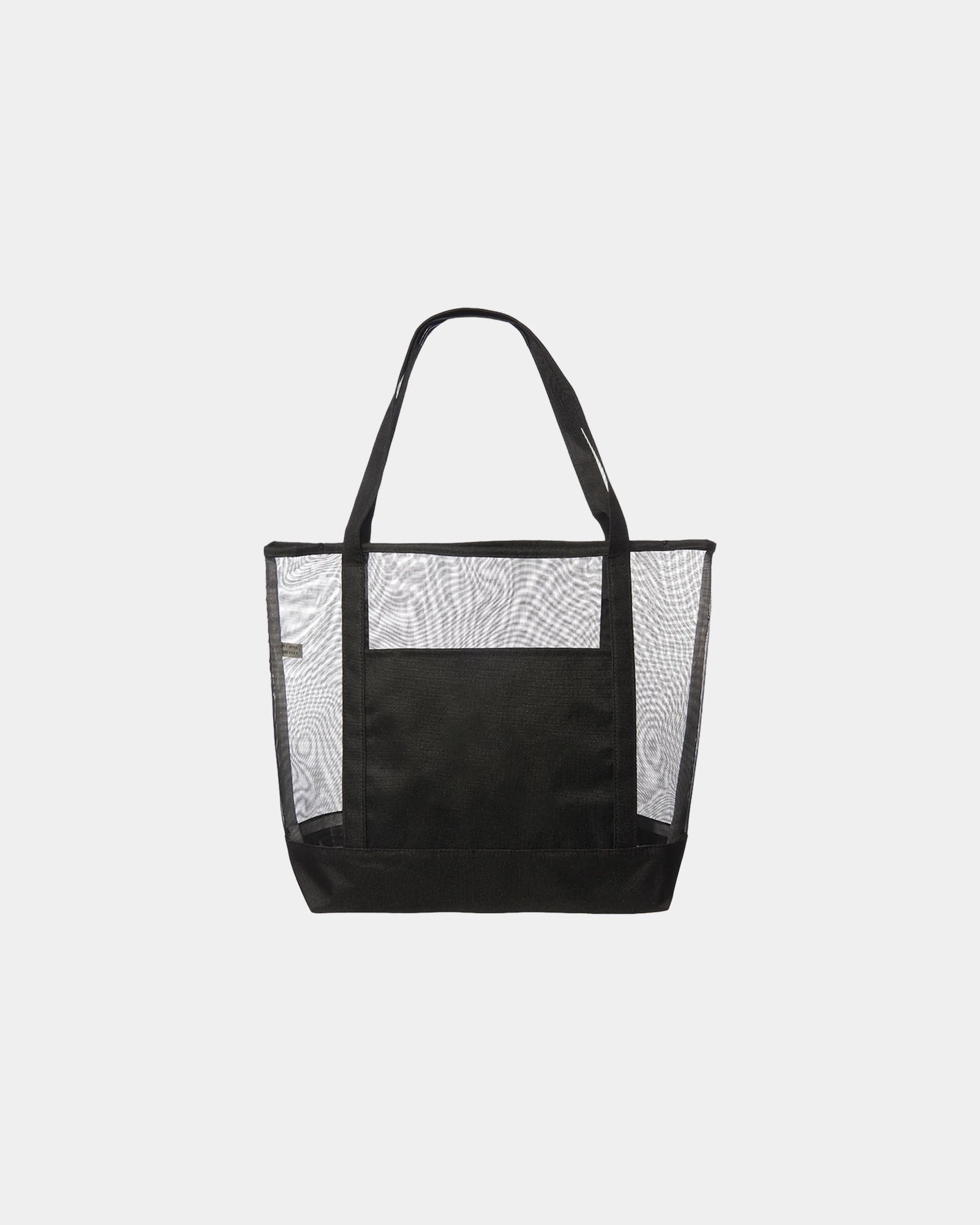 Custom mesh beach bag with carrying handles, 19" - 2
