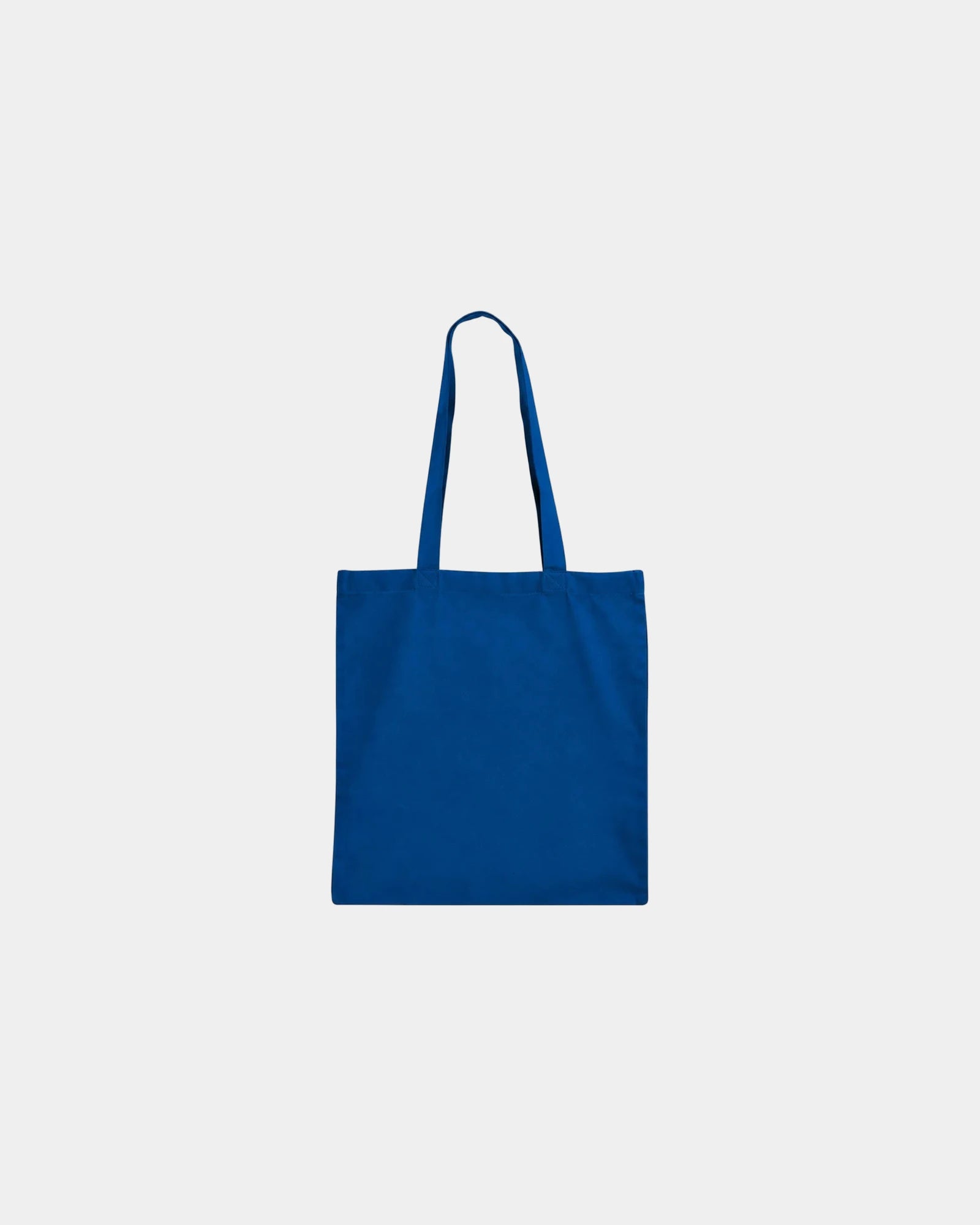 Custom cotton canvas tote bag 15" x 16" 7 oz - Navy Blue