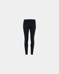 Custom recycled women's performance leggings - Black
