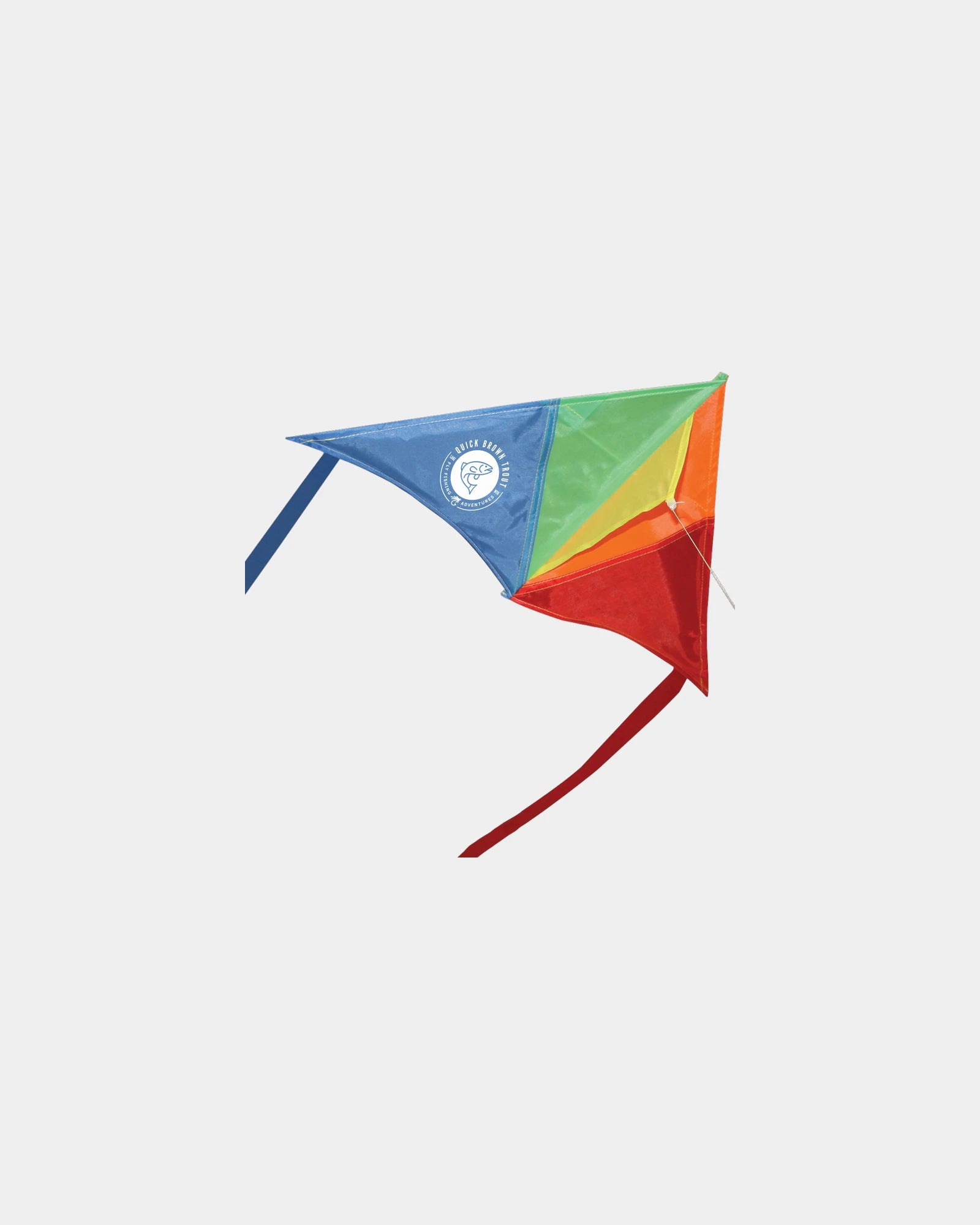 Custom 24" kite with dual stable tails - Multicolor