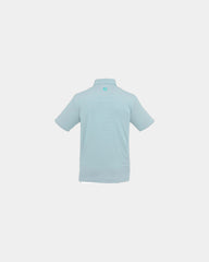Custom moisture-wicking MicroFeeder stripe polo - Jade (635)