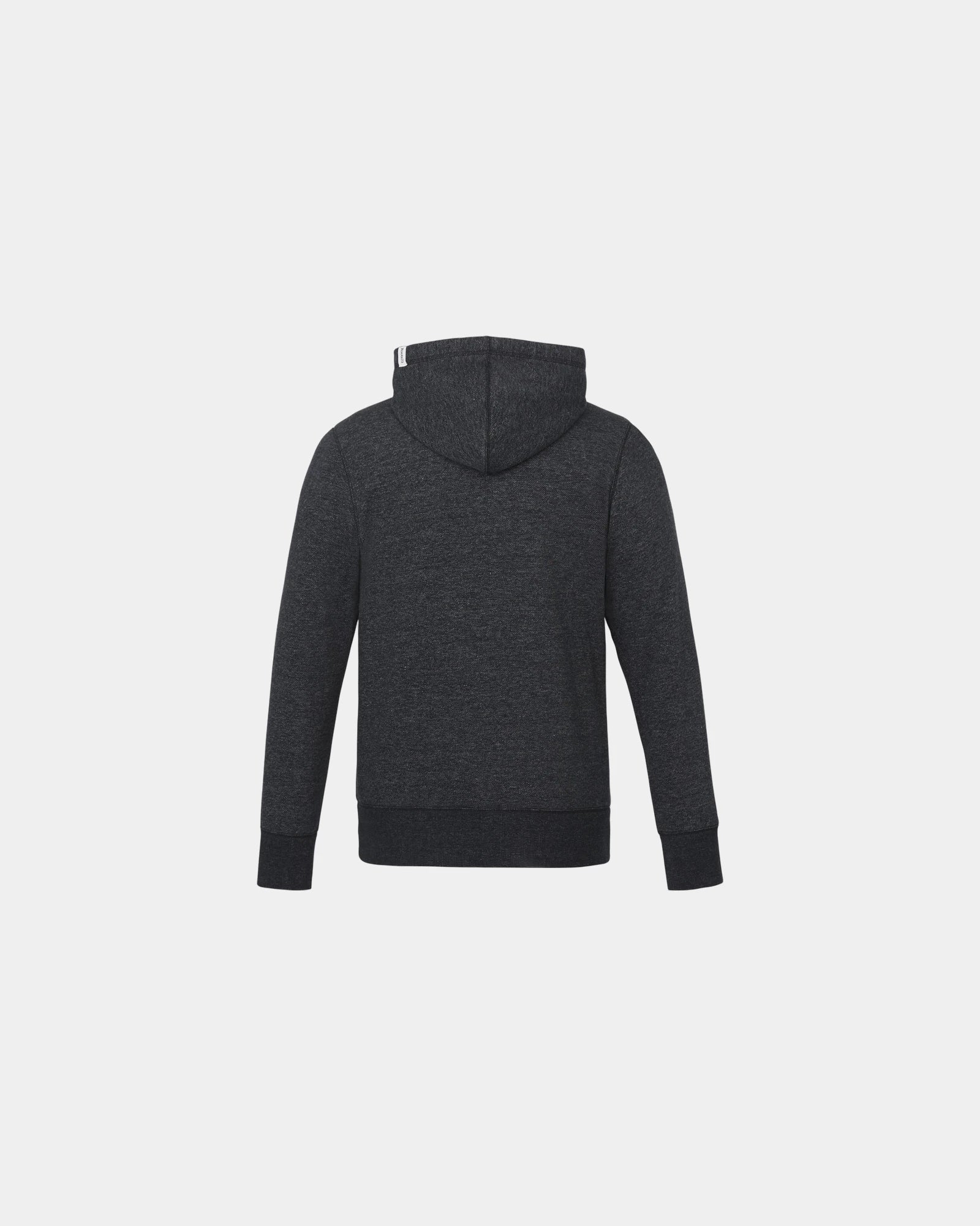 Custom sueded fleece full-zip hoody for men - 3