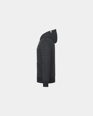 Custom sueded fleece full-zip hoody for men - 4