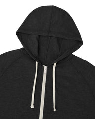 Custom lightweight tri-blend full-zip jacket for men - 1