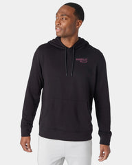 Custom moisture-wicking performance hoodie for men - Gw Black (998)