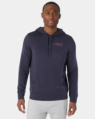 Custom moisture-wicking performance hoodie for men - Gw Navy (453)