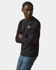 Custom cotton French terry men's crew sweatshirt - 15